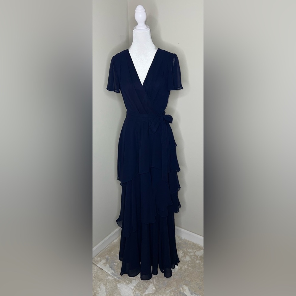 Dark Blue Tahari Dress
